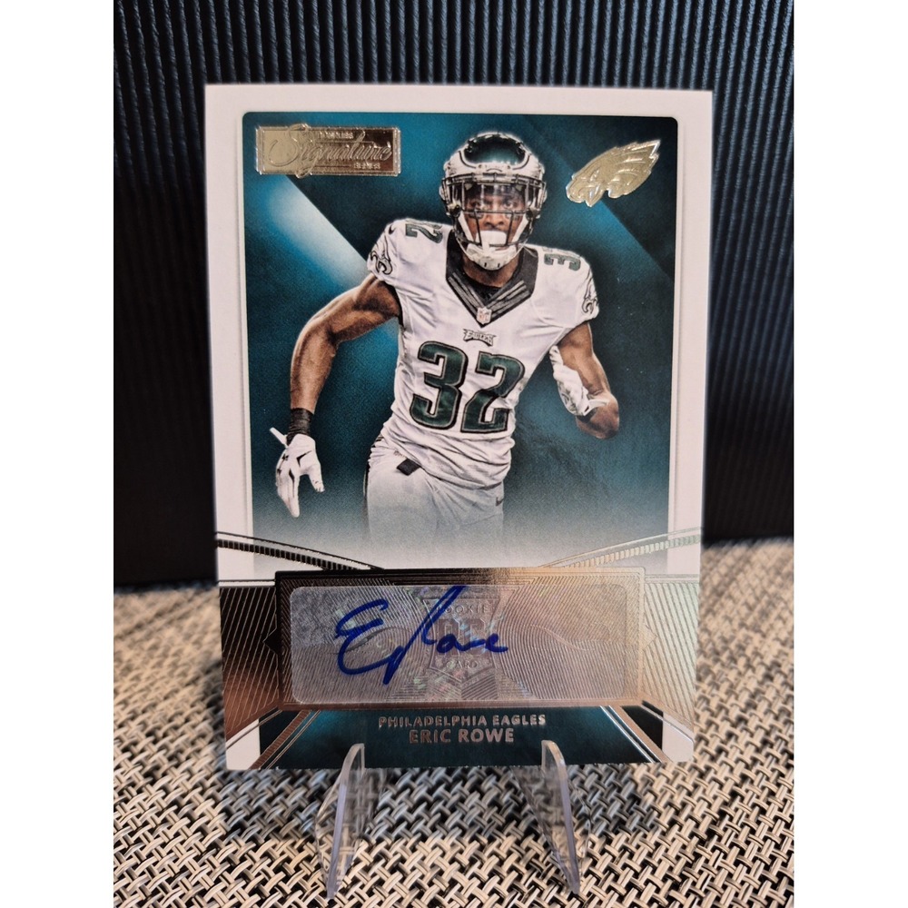 2015 Donruss Signature Series Eric Rowe #407 (AU) Philadelphia Eagles